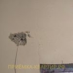 Приёмка квартиры в ЖК Новое Мурино: трещины на стенах