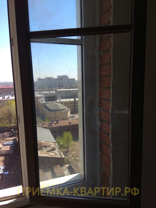 Приёмка квартиры в ЖК Московские ворота: необходима регулировка окон
