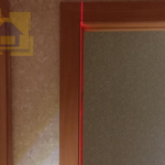 Приёмка квартиры в ЖК Северная Долина: Отклонение дверной коробки по вертикали 5 мм.