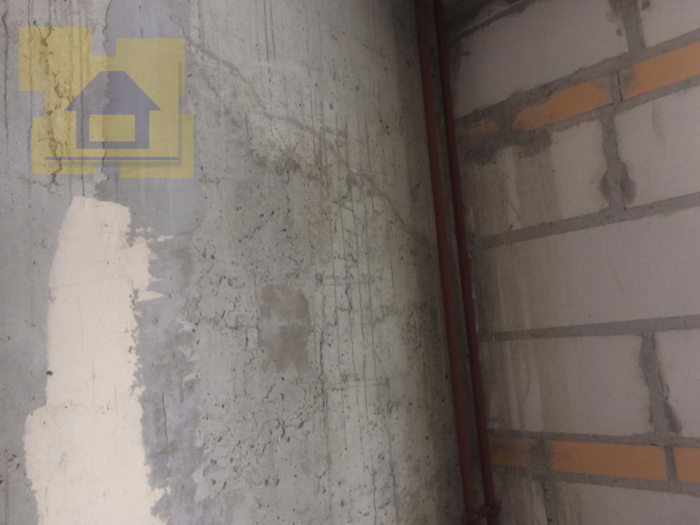 Приёмка квартиры в ЖК Чистый Ручей: Раковины, трещины на монолитной стене