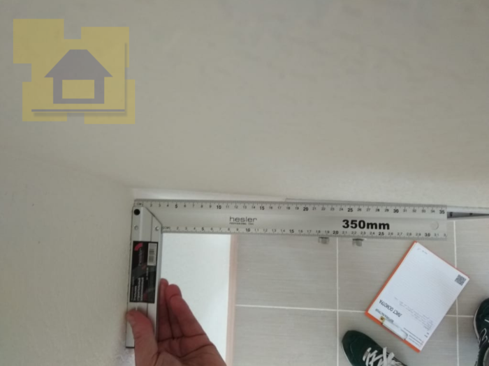 Приёмка квартиры в ЖК YOUПитер: Короб на кухне, нет угла + отклонение по вертикали 20 мм