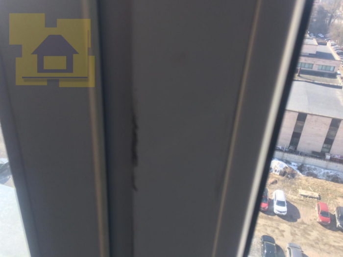 Приёмка квартиры в ЖК Дом на Обручевых: Профиль окна в штукатурке