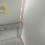 Приёмка квартиры в ЖК Светлановский: Отклонение по вертикали на всю высоту 25 мм