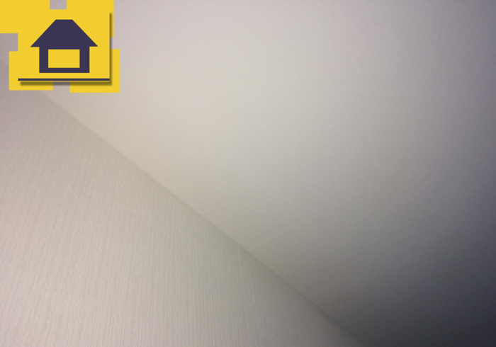 Приёмка квартиры в ЖК Полюстрово Парк: Разнотон окраски потолка