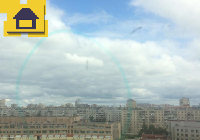 Приёмка квартиры в ЖК Ренессанс: Отлив окна не перекрывает фасад