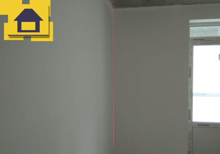 Приёмка квартиры в ЖК Краски Лета: Отклонение плоскости стены по вертикали 35мм