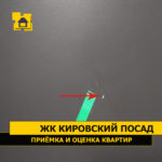 Приёмка квартиры в ЖК Кировский посад: Повреждение лакокрасочного покрытия входной двери