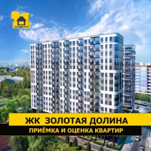 Отчет о приемке 1 км. квартиры в ЖК "Золотая Долина"