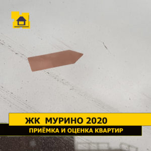 Приёмка квартиры в ЖК Мурино 2020: Скол на стеклопакете
