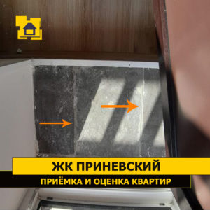 Приёмка квартиры в ЖК Приневский: На пороге балкона затирка неоднородна , с наплывами на плитки.