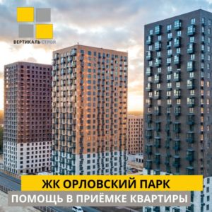 Отчет о приемке квартиры в ЖК "Орловский парк"