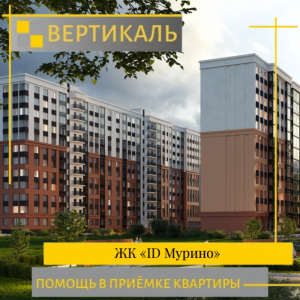 Отчет о приемке 1 км. квартиры в ЖК "Мурино 2020"